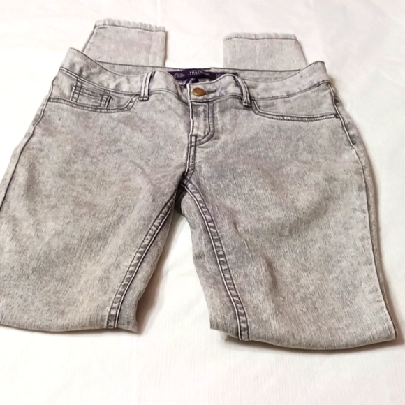 Zara Black washed jegging Size 4 Eur 36 skinny leg tight ankle Pre Owned slim - Picture 1 of 5